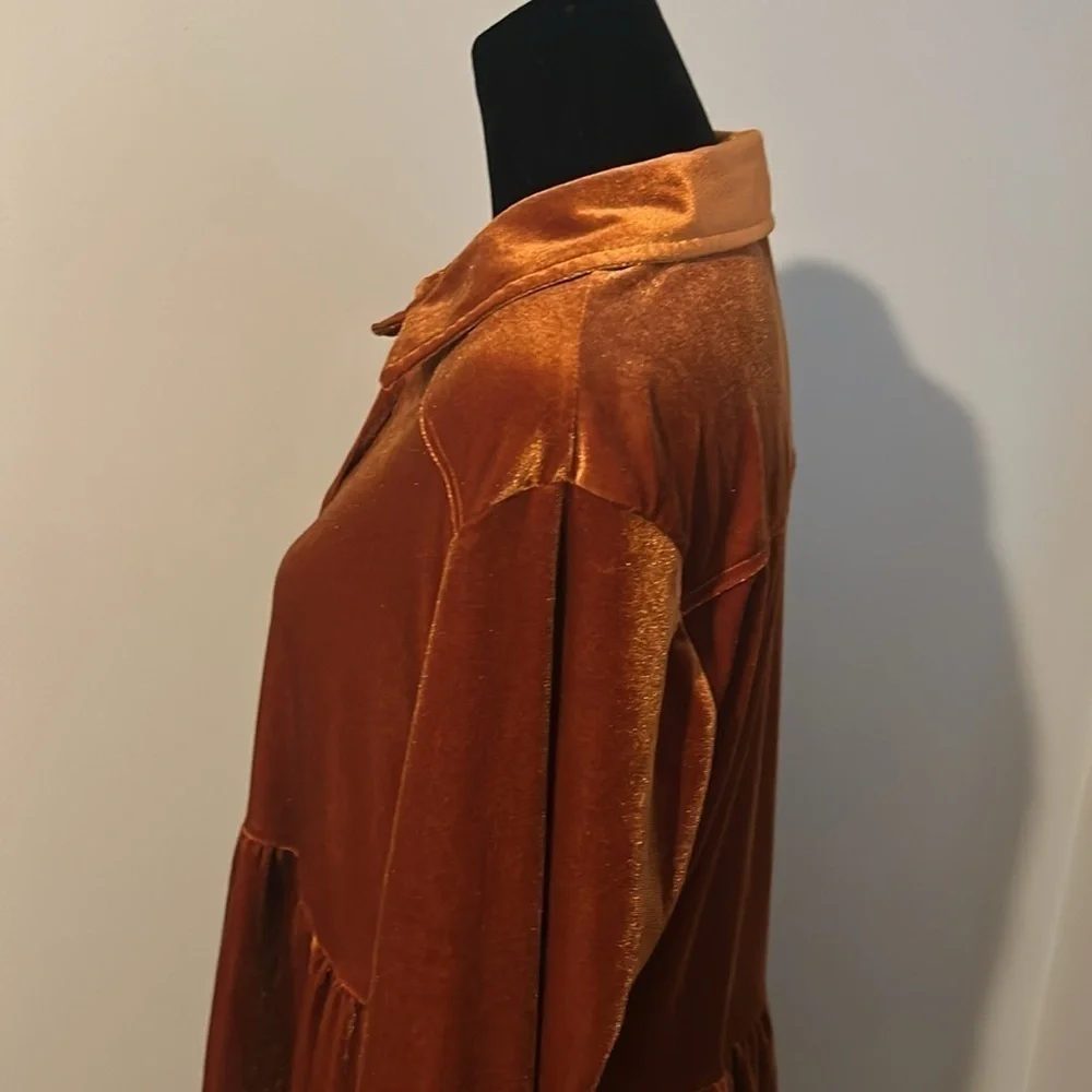 Umgee button down medium tunic C - Picture 5 of 8